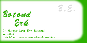 botond erk business card